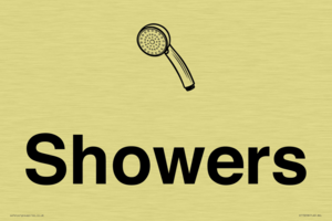 Dementia Showers sign